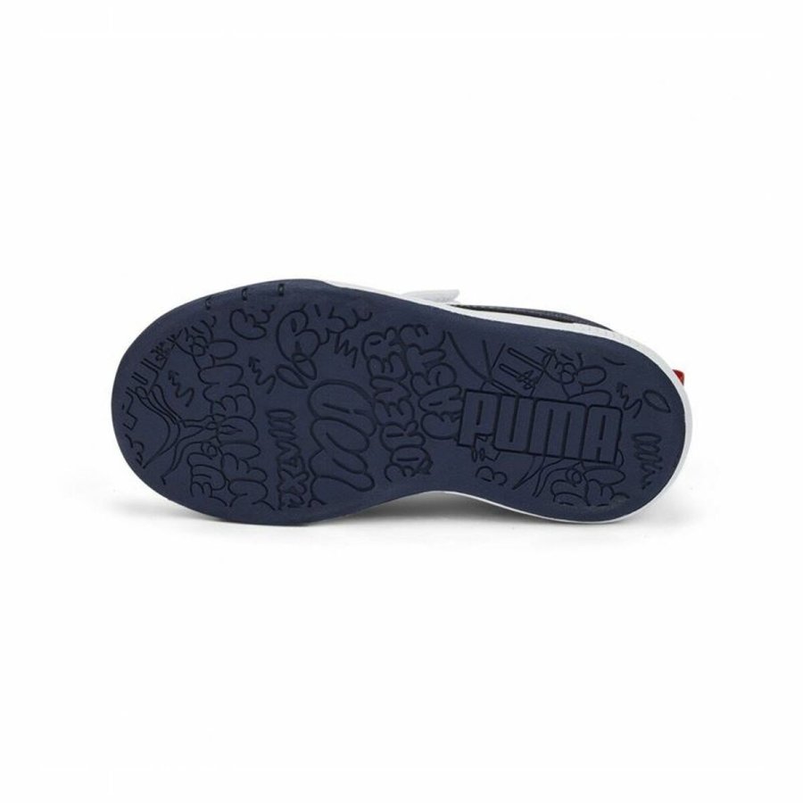 Sportssko til b�rn Puma Multiflex Hvid #5