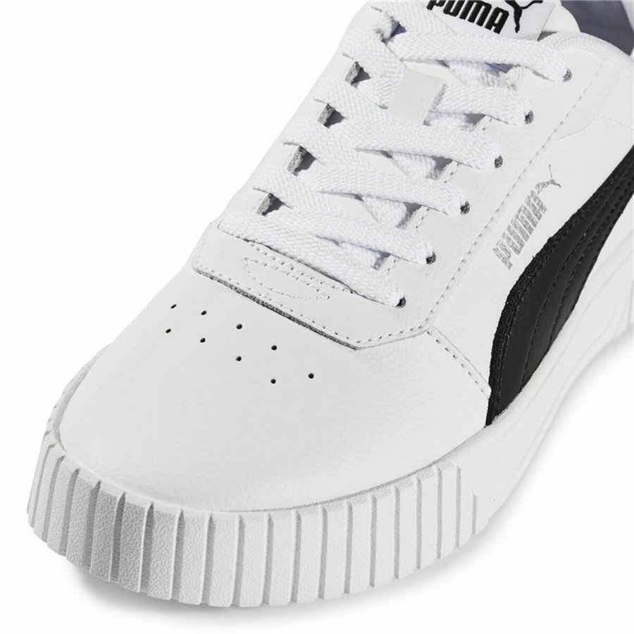 Kvinde Casual Sneakers Puma Carina 2.0 Hvid #7