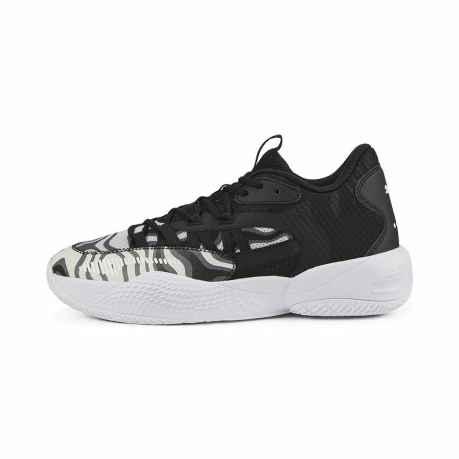 Basketballsko til voksne Puma Court Rider 2.0 Sort Mnd #1