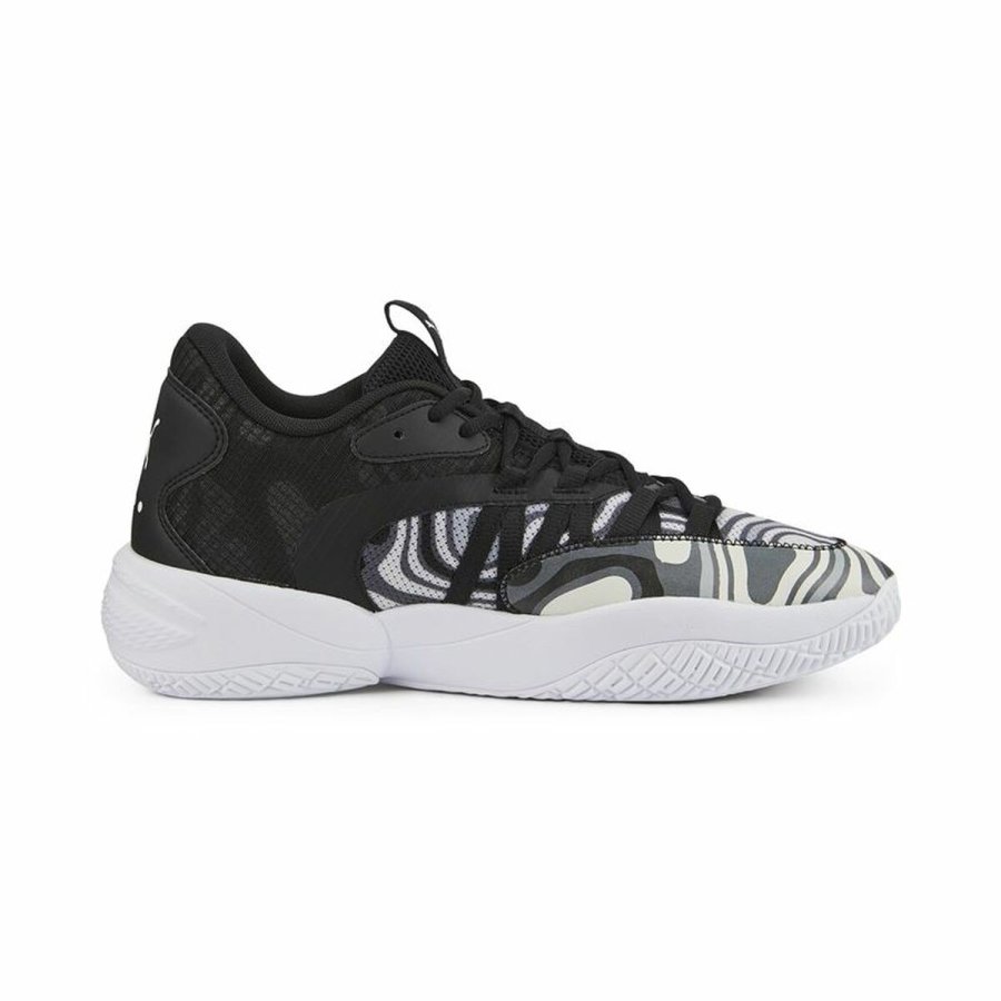 Basketballsko til voksne Puma Court Rider 2.0 Sort Mnd #2