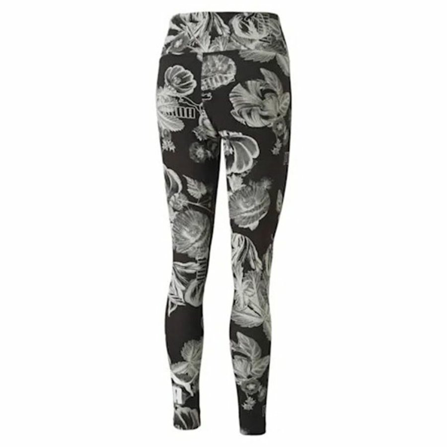 Sport leggins til kvinder Puma Frozen Flower Sort #3