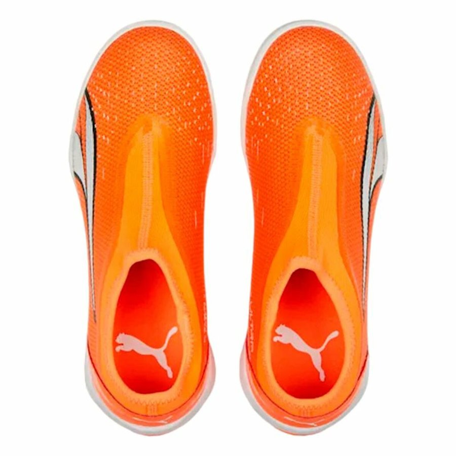 Fodboldstvler til brn Puma Ultra Match Ll It + Orange #4
