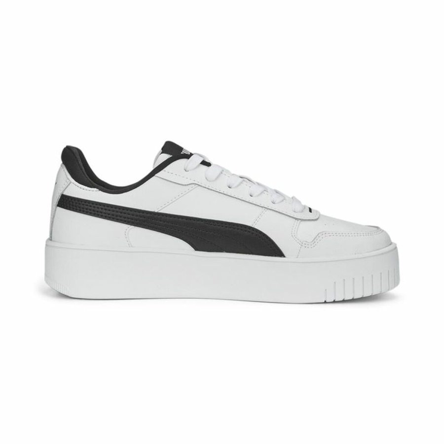 Sportssneakers til damer Puma Carina Street Hvid #2