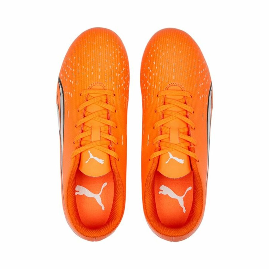 Fodboldstvler til brn Puma Ultra Play Mg Orange Mnd #4