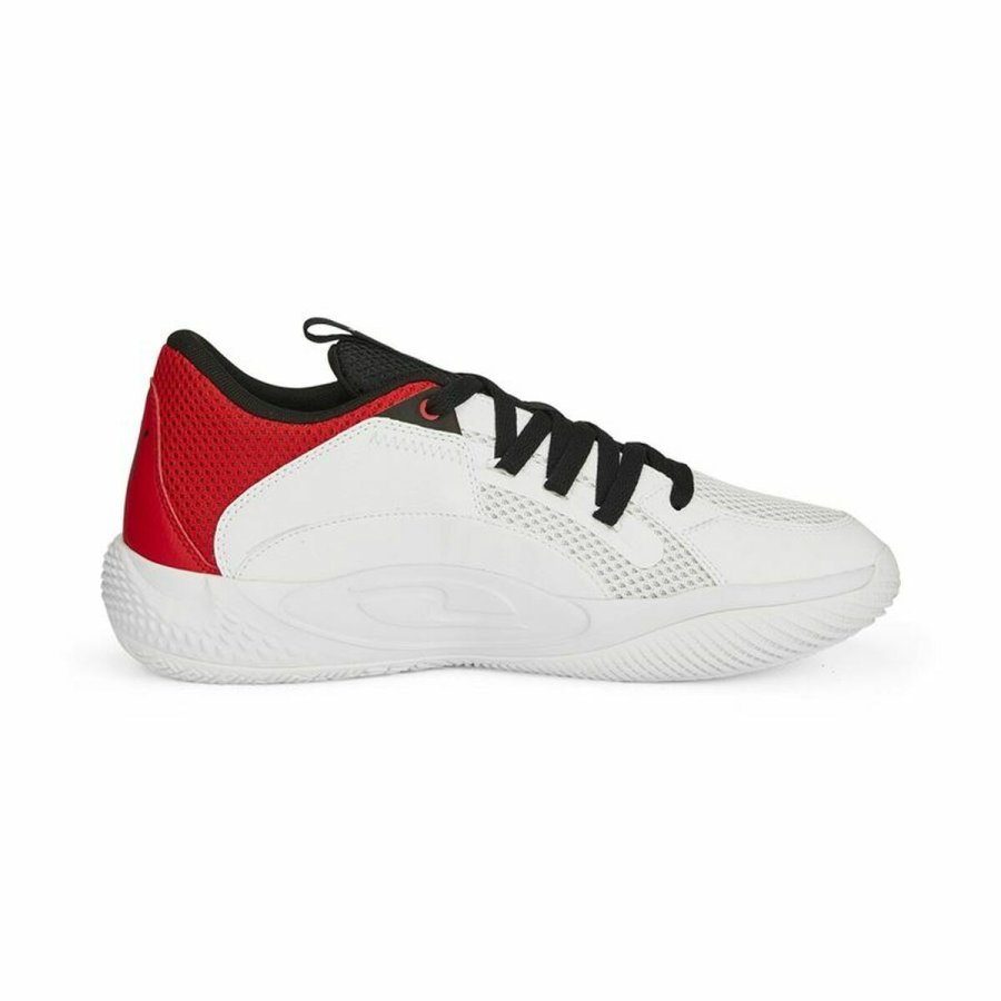 Basketballsko til voksne Puma Court Rider Chaos Hvid #2