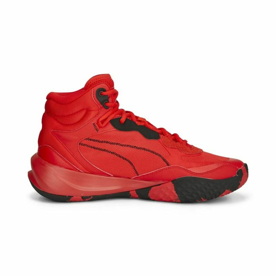 Basketballsko til voksne Puma Playmaker Pro Mid Rd #1