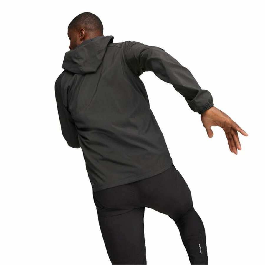 Sport Jakke til M�nd Puma Run Favorite Woven Sort #4