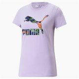 Kortrmet T-shirt til Kvinder Puma  Classics #1