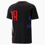 Kort�rmet T-shirt til M�nd Puma Classics Sort #2