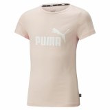 B�rne Kort�rmet T-shirt Puma Ess Logo #1