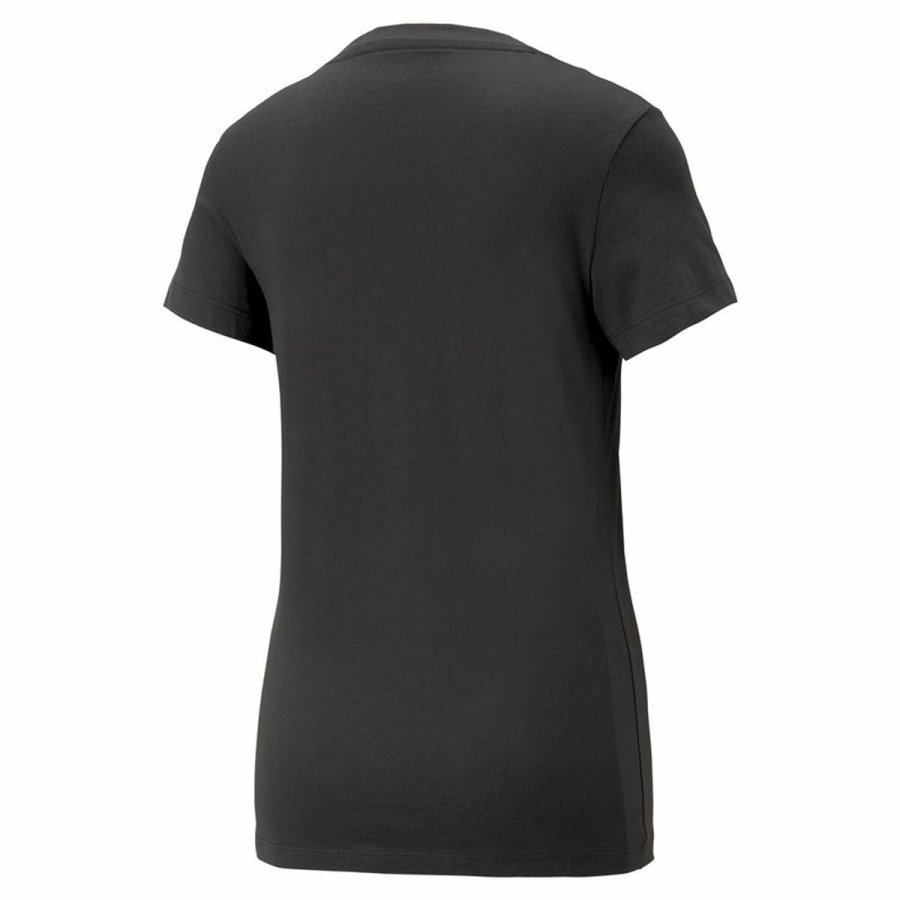 Kortrmet T-shirt til Kvinder Puma Essentials+ Nova Shine Sort #2