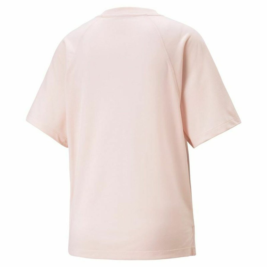 Kort�rmet T-shirt til Kvinder Puma Modernoversi Pink #7