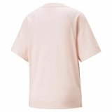 Kort�rmet T-shirt til Kvinder Puma Modernoversi Pink #5
