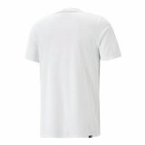 Unisex Kort�rmet T-shirt Puma Classics Hvid #4