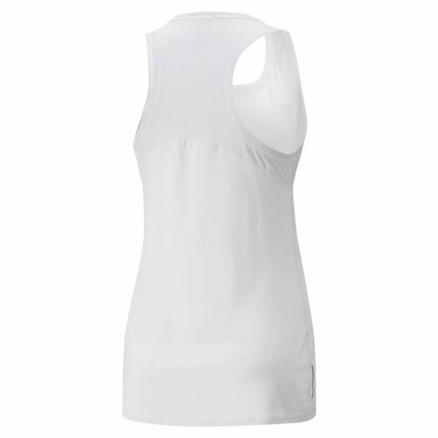 Kortrmet T-shirt til Kvinder Puma Favorite Tank Hvid #5