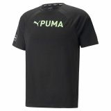 Kortrmet T-shirt til Mnd Puma Ultrabreathe Triblend Sort #1