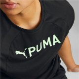 Kortrmet T-shirt til Mnd Puma Ultrabreathe Triblend Sort #3