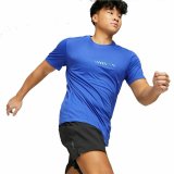 Kortrmet T-shirt til Mnd Puma Run Favorite Logo Bl #6