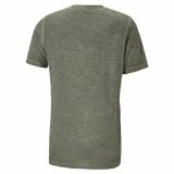 Kortrmet T-shirt til Mnd Puma Studio Foundation Grn Oliven #2