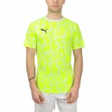 Kort�rmet T-shirt til M�nd Puma Teamliga Gul Padel #1