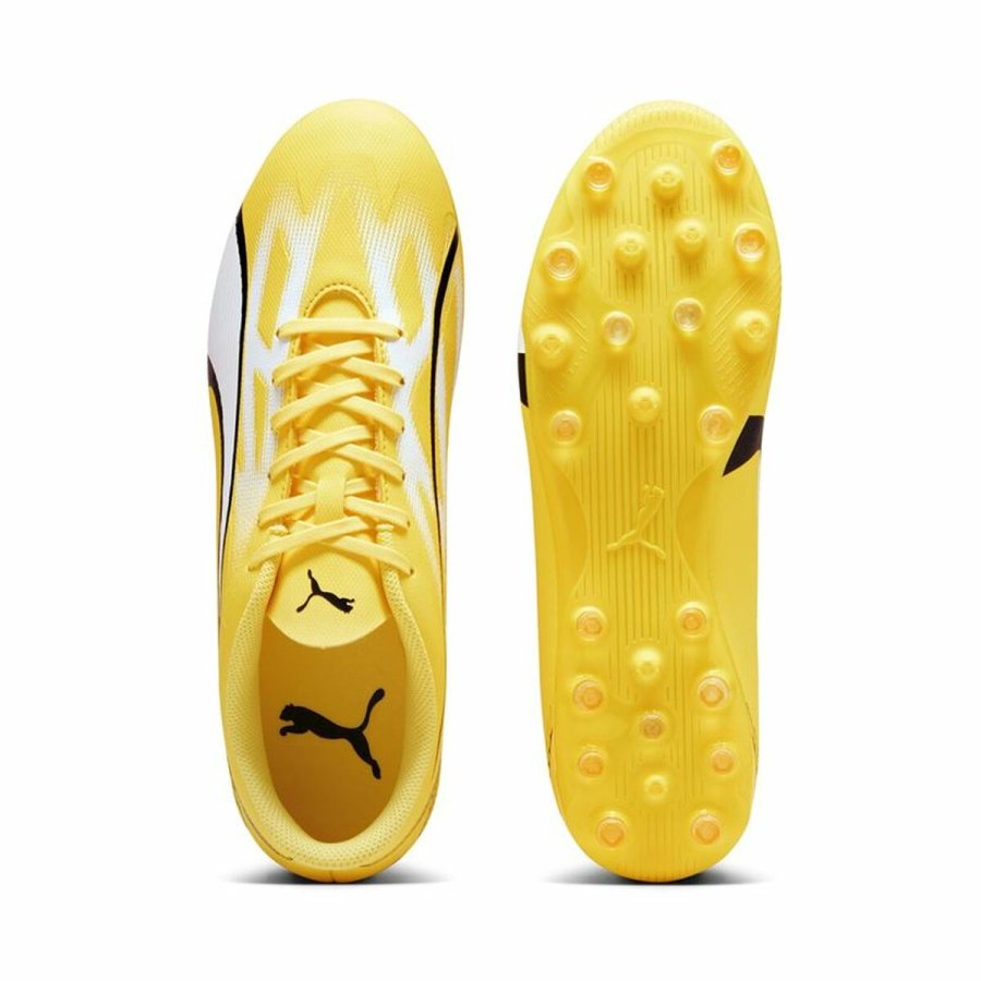Voksen fodboldstvler Puma Ultra Play MG Gul #2