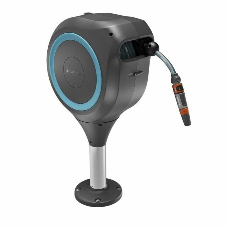 Slange hjuls Gardena RollUp � 13 mm Tr� Plastik Automatisk Gulv 15 m #1