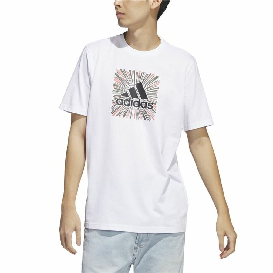 Kortrmet T-shirt til Mnd Adidas Sport Optimist (XS) #3