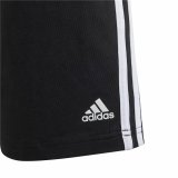 Shorts Adidas Essentials Knit 3 bandas Brns Unisex 11-12 r #4