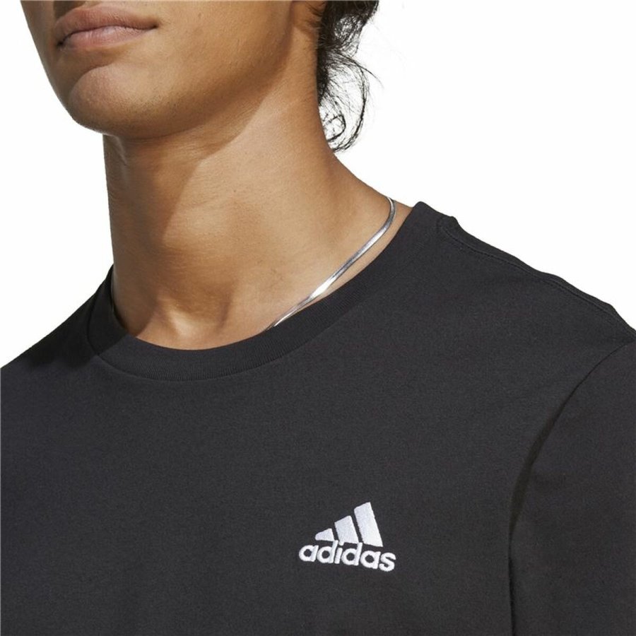 Kortrmet T-shirt til Mnd Adidas Training Sort #6