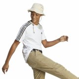 Kortrmet T-shirt til Mnd Adidas Essentials Single 3S Hvid #5