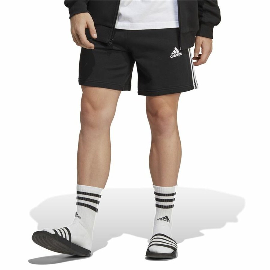 Herre Shorts Adidas 3S Ft Sho Sort (XS) #2