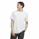 Kortrmet T-shirt til Mnd Adidas M All Szn T Hvid L #2