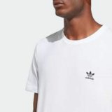 Kort�rmet T-shirt til M�nd Adidas ESSENTIAL TEE IA4872 Hvid #2