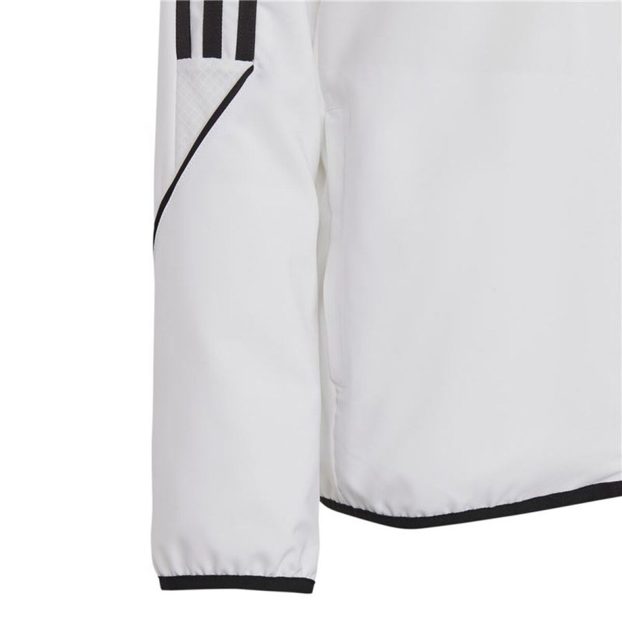 Sportsjakke til b�rn Adidas Tiro 23 Hvid #4