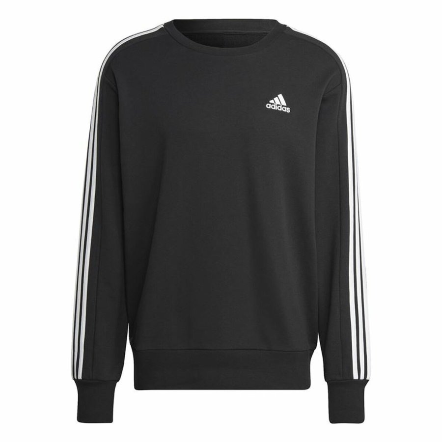 Sweaters uden Htte til Mnd Adidas 3S Ft Sort #1
