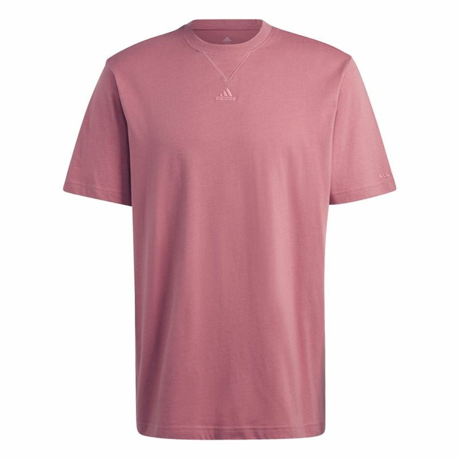 Kort�rmet T-shirt til M�nd Adidas All Szn Pink #1