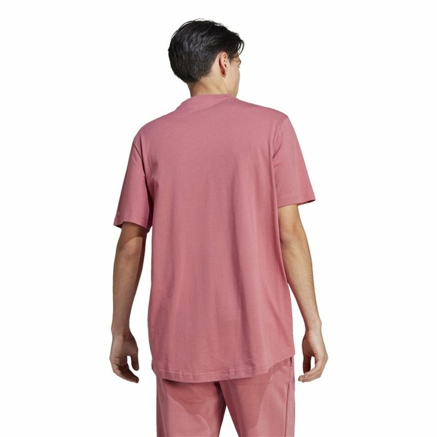 Kort�rmet T-shirt til M�nd Adidas All Szn Pink #3