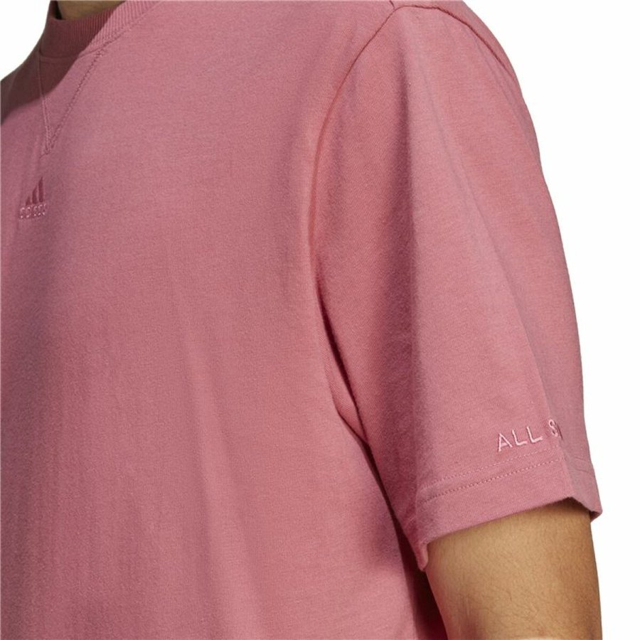 Kort�rmet T-shirt til M�nd Adidas All Szn Pink #6