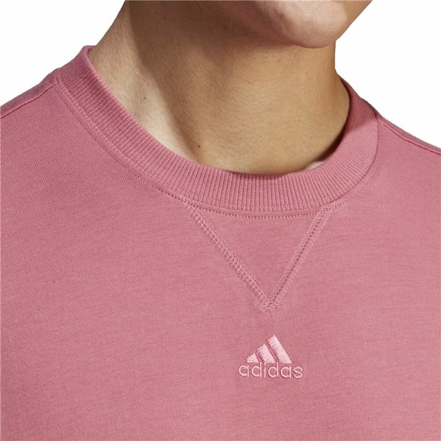 Kort�rmet T-shirt til M�nd Adidas All Szn Pink #7
