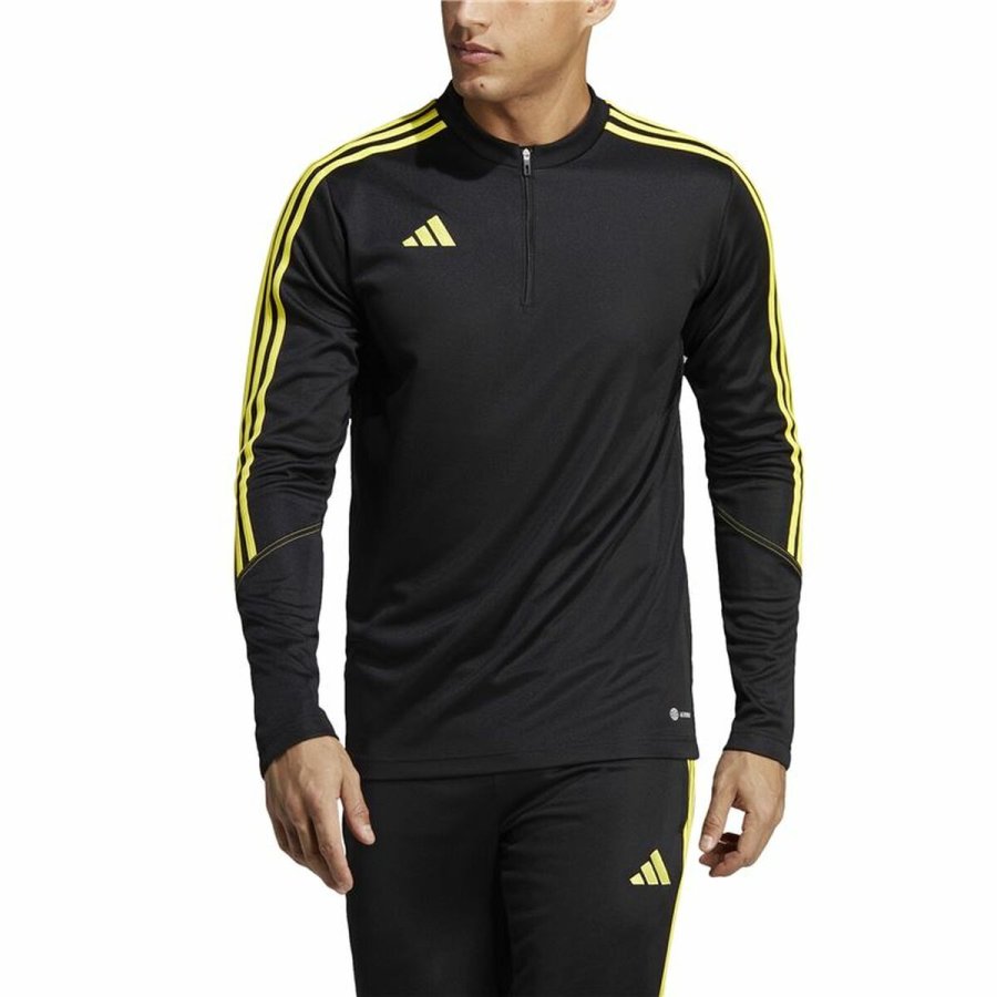 Trning sweatshirt til voksne Adidas Tiro23 Club Hvid Sort #3