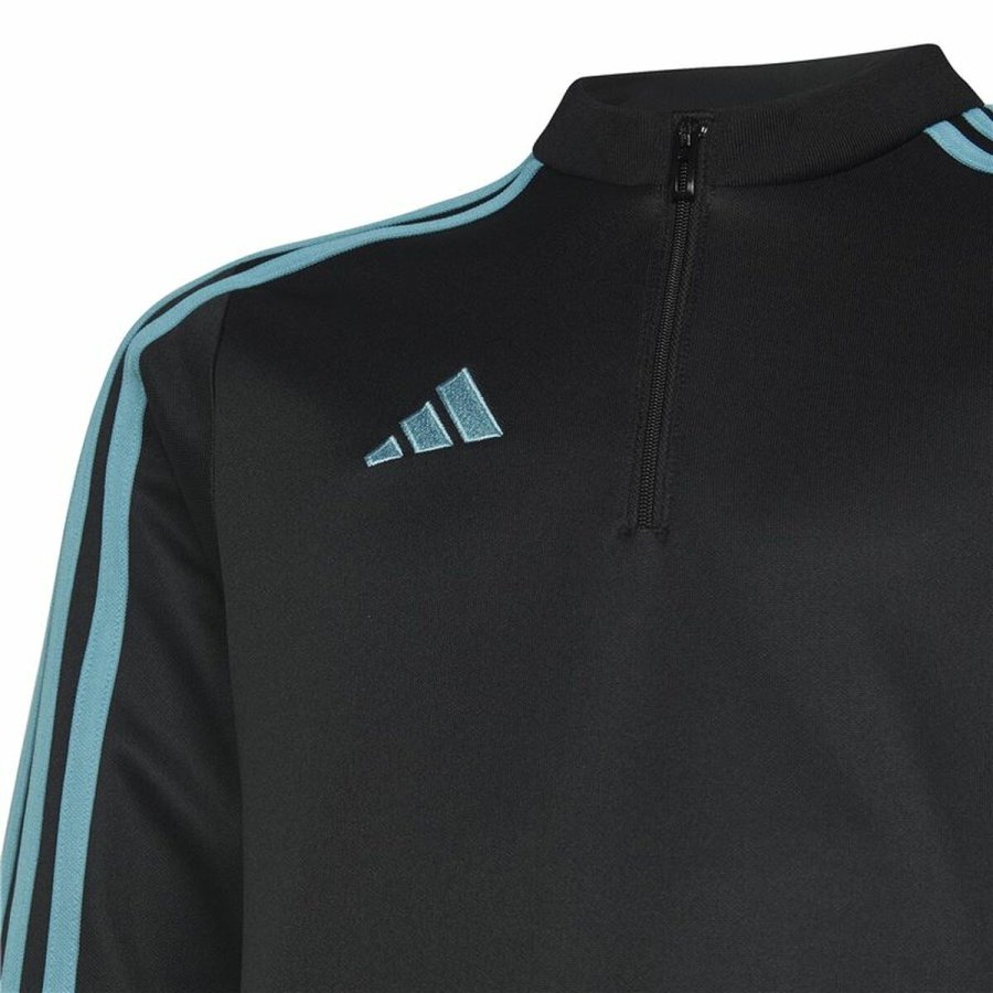 Trning sweatshirt til voksne Adidas Tiro23 Club Hvid Sort #4