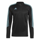Trning sweatshirt til voksne Adidas Tiro 23 Sort (XS) #1