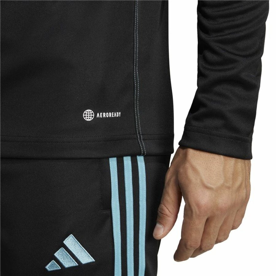 Trning sweatshirt til voksne Adidas Tiro 23 Sort (XS) #6