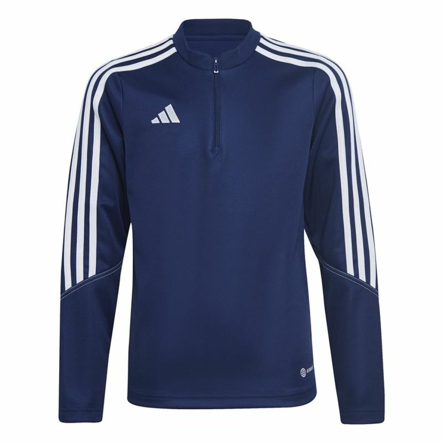 Sweaters uden Htte til Brn Adidas Tiro 23 Bl #1