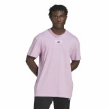Kort�rmet T-shirt til M�nd Adidas Essentials Feelvivid Drop Lavendel #2
