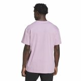 Kort�rmet T-shirt til M�nd Adidas Essentials Feelvivid Drop Lavendel #4
