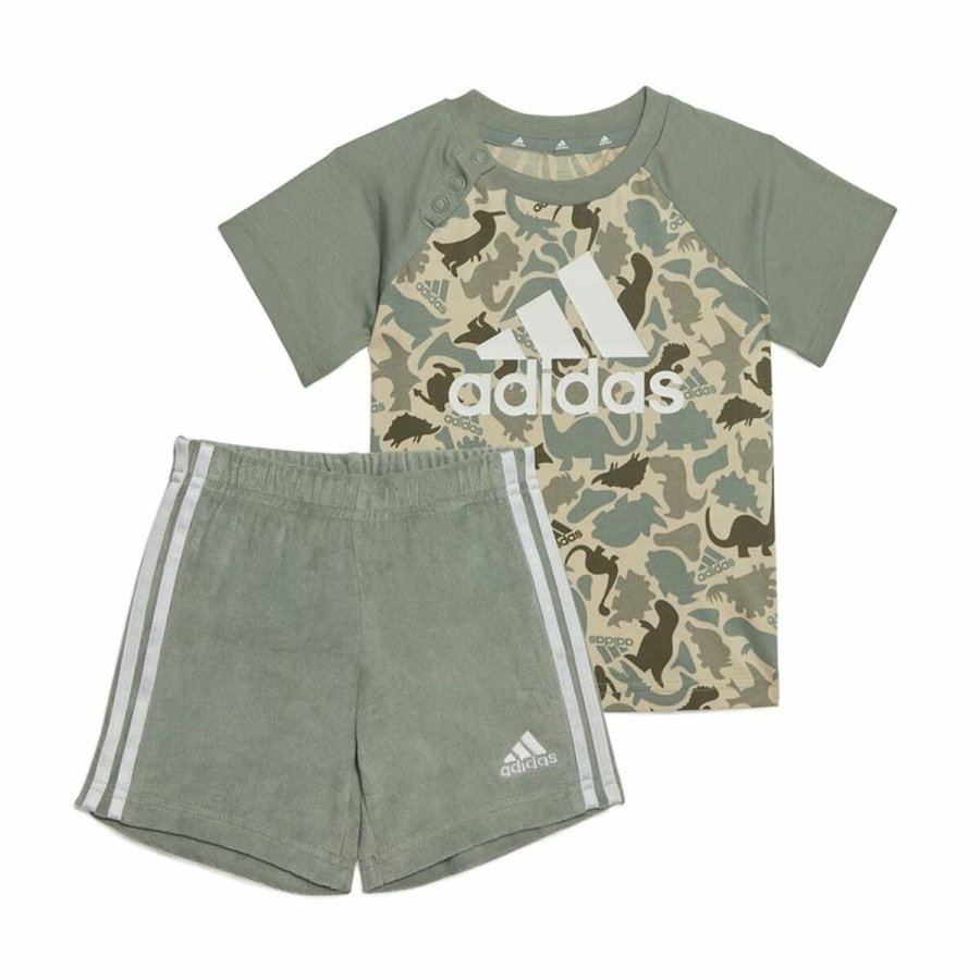 Sportstj til Baby Adidas Multifarvet Camouflage Dinosaurer #1