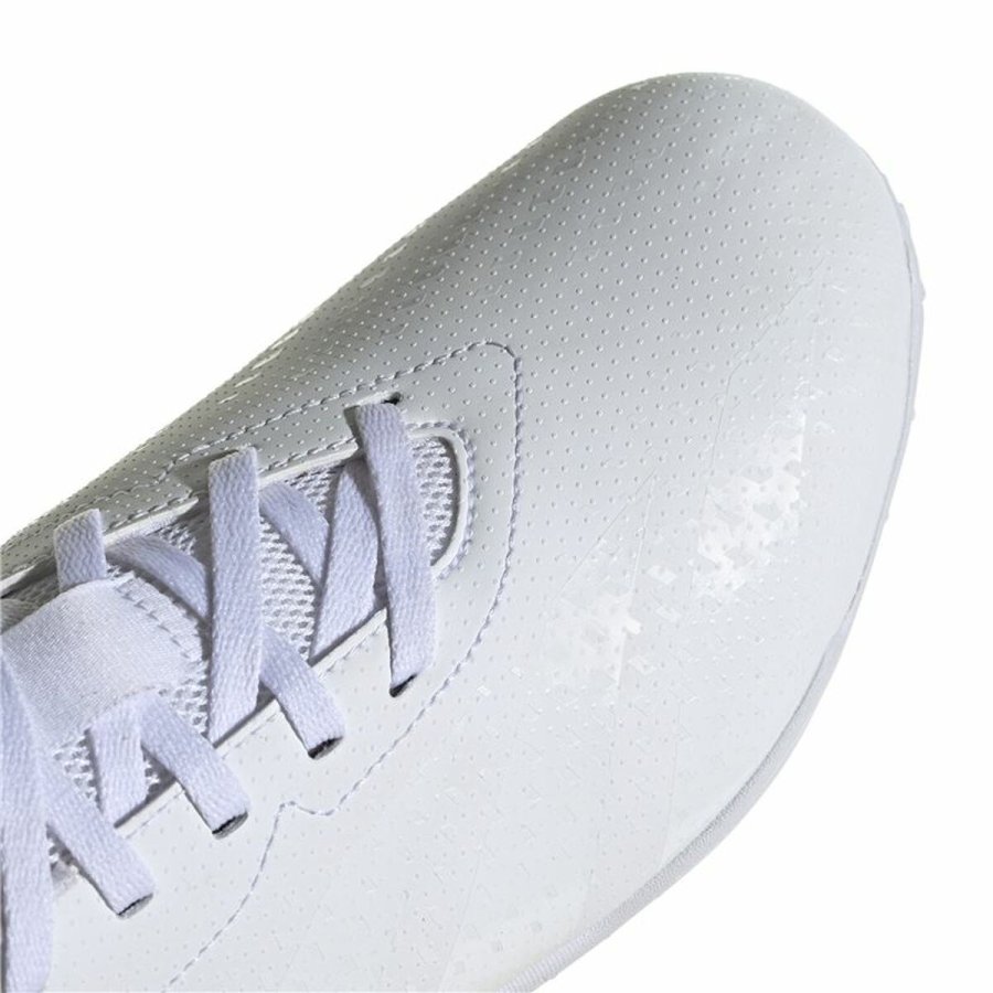 Indendrs fodboldstvler til voksne Adidas Predator Accuracy.4 Hvid Unisex #7
