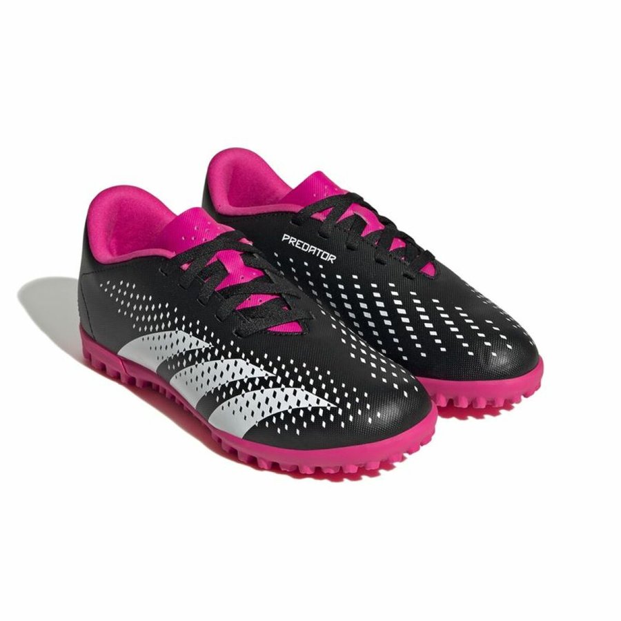 Indendrs fodboldstvler til voksne Adidas Predator Accuracy.4 IN Sort Unisex #6
