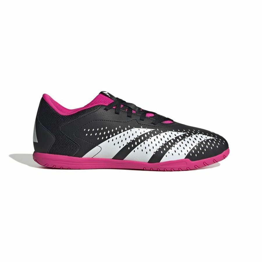 Indendrs fodboldstvler til voksne Adidas Predator Accuracy.4 IN Sort Unisex #1